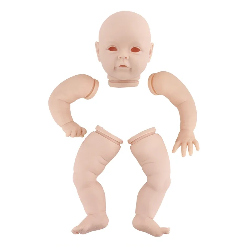 22 Inches Sue Sue Vinyl Body Unpainted Unassembled Parts Diy Blank Newborn Dolls Molds for Girls