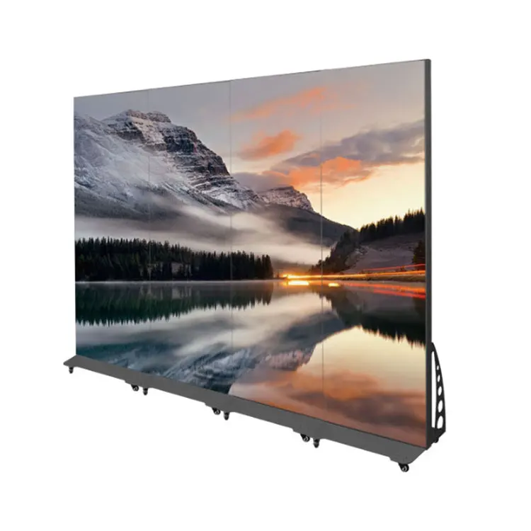 وصول جديد P2.5 شاشة عرض LED ذكية محمولة ملصق محمول قائم على الأرض بسعر مناسب #2