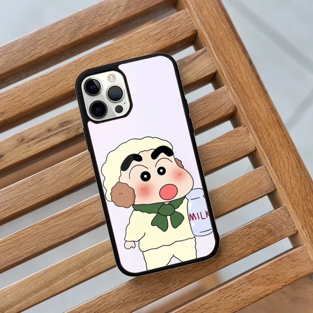 Phone Case For iPhone 16,15,14,13,12,11,Plus,Pro,Max,Mini C-Crayon S-Shin-chan Magsafe Magnetic Wireless Charging