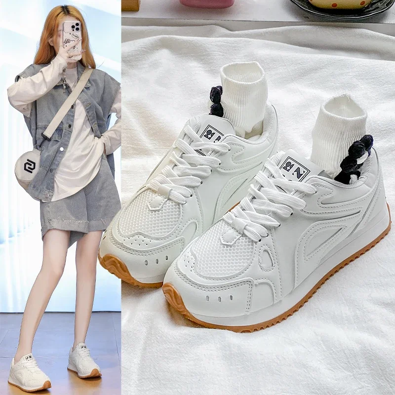 

New Style Women's ShoesinsPopular Thick-Soled Dad Sneakers 2026 Summer Breathable Season Comfortable Sneaker Breathable Comf