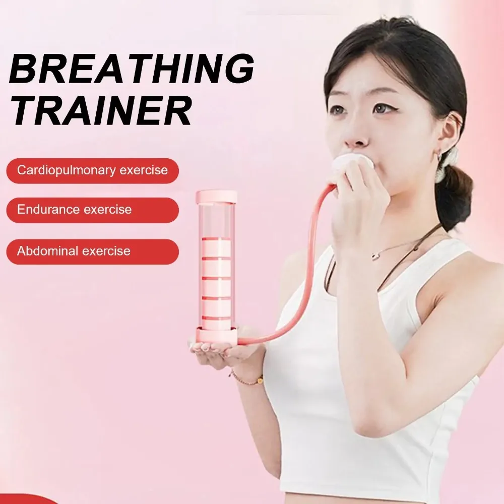 

Diaphragm Breathing Dumbbells Adjustable Resistance Abdominal Breathing Core Strength Trainer Lung Capacity Expander Beginners