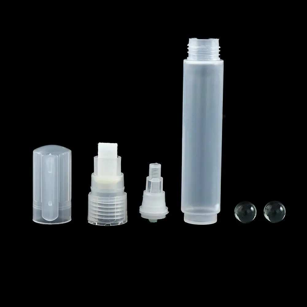 Office 3mm 5mm 6.5mm 8mm 10mm Repeatable Liquid Chalk Graffiti Pen Tube Plastic Empty Pen Empty Pen Rod Paint Pen Barrels