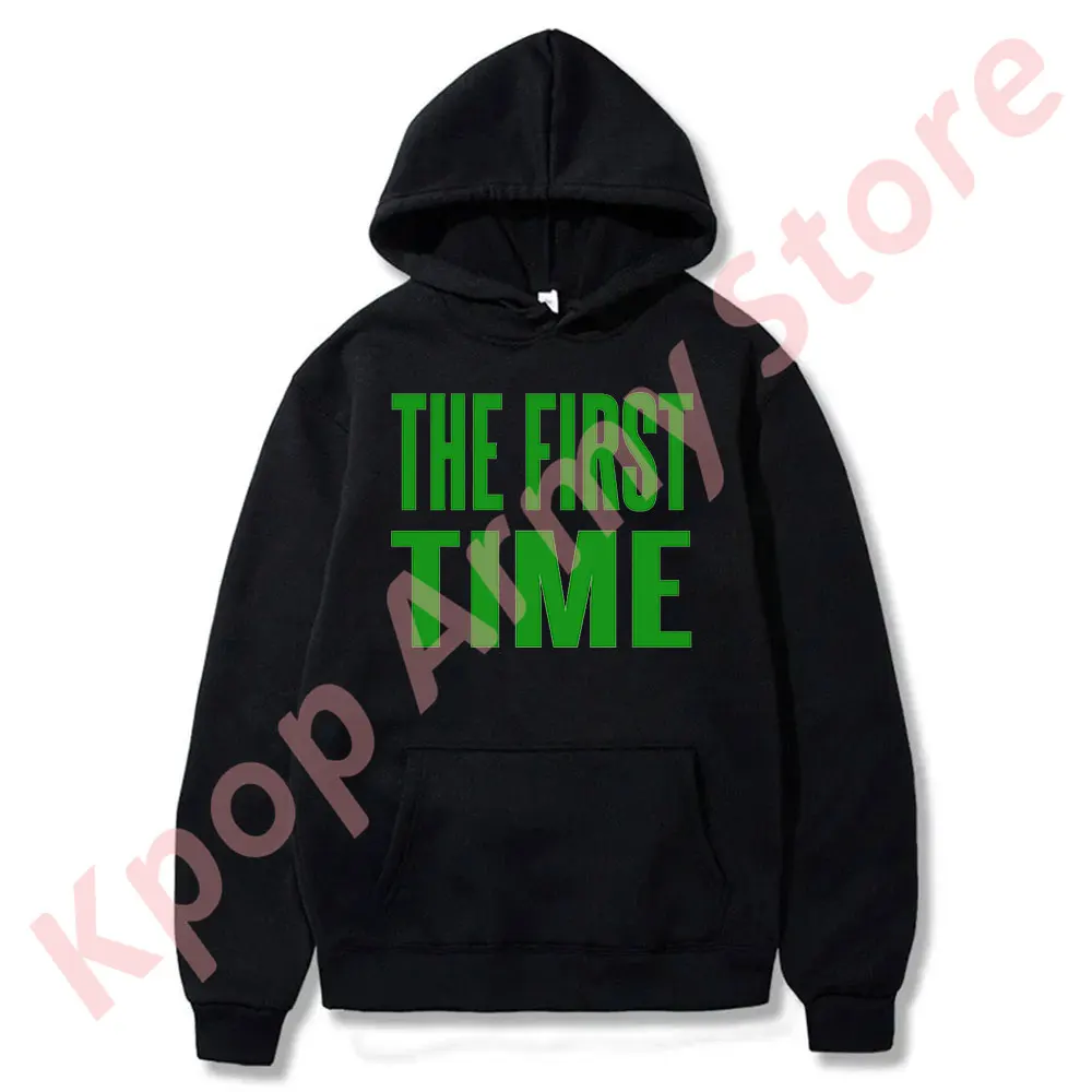 

The Kid Laroi Tour Merch Hoodies The First Time Logo Block Hooded Women Men Fashion Casual Sweatshirts