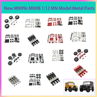 1:12 Rc Car Metal Upgrading Model Mn82 Retro Full-scale Simulation LC79 2.4g 4WD 280 Motor Remote Control RC Truck Model Car Toy