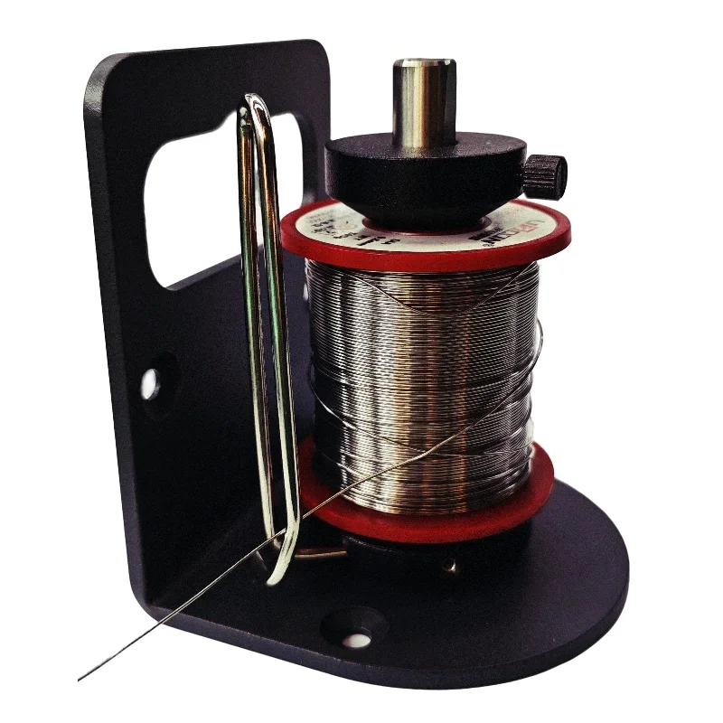 Metal Soldering Wire Stand Holder Solder Reel Stand Soldering Station Rework Tools（The product has only one shelf and no wires.）
