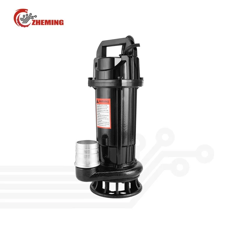

220V Feces Pumping Sewage Pump Cutting Sewage Pump Small Household Submersible Pump Septic Tank Pump Pumping Machine