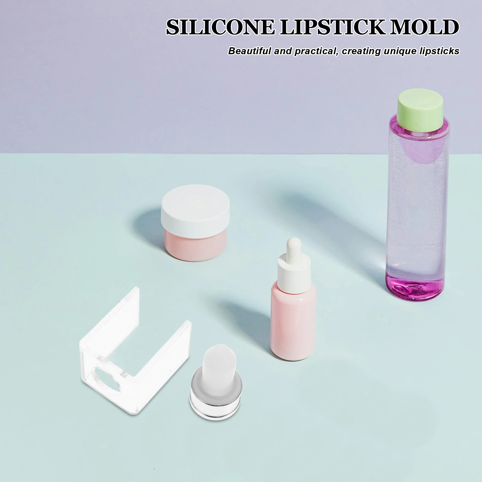 

Lipstick Mold Silicone Mould Girl Making Diy Handmade Home Maker Cream Crafting Suite