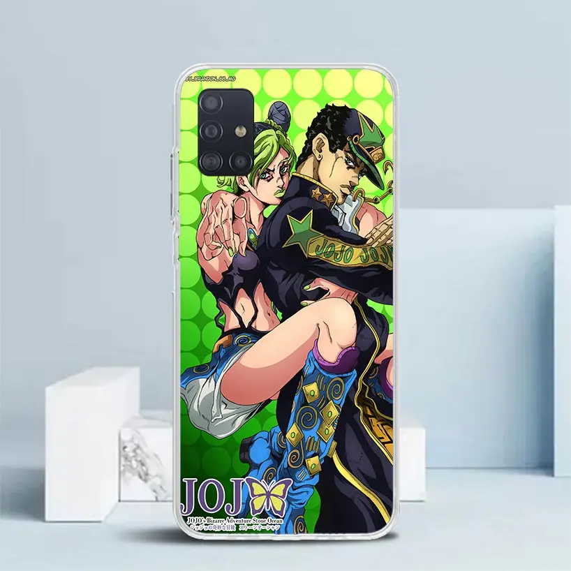 JoJo Bizarre Adventure Jolyne Cujoh Phone Case For Samsung Galaxy A51 A50S A41 A40 A31 A30S A21S A20S A20E A11 A10S A71 A70 A6 A