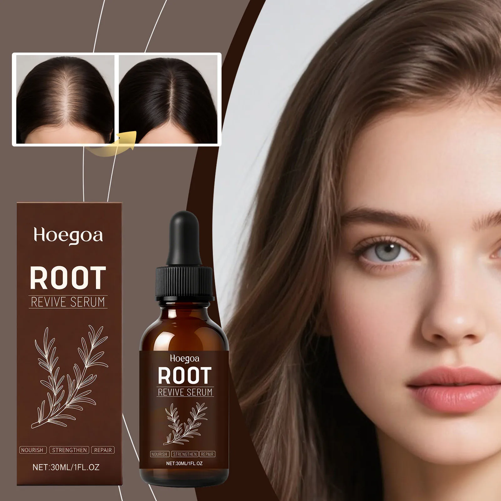 Hair Care Essential Oil Natural Hair Strengthening Treatments Hair Growth Oil Eliminates Frizz Boosts Shine Reduces Breakage