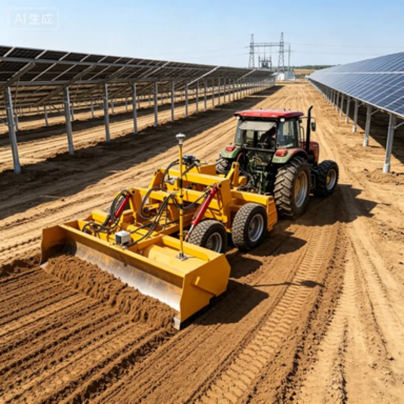 High‑Precision Agricultural Grader & Laser Leveling Machine, Durable Scraper Blade for Uniform Seedbed and Irrigation Savings
