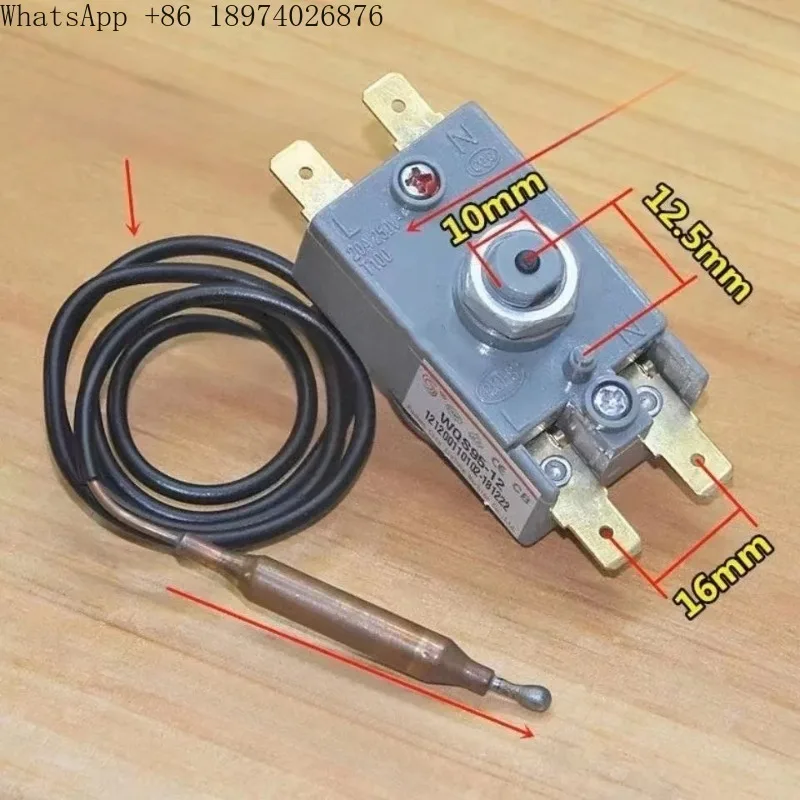 Image of Elektrischer Warmwasserspeicher, Übertemperaturschutzschalter WQS95-12/123A 30A, elektrisches Zubehör für die Körperpflege