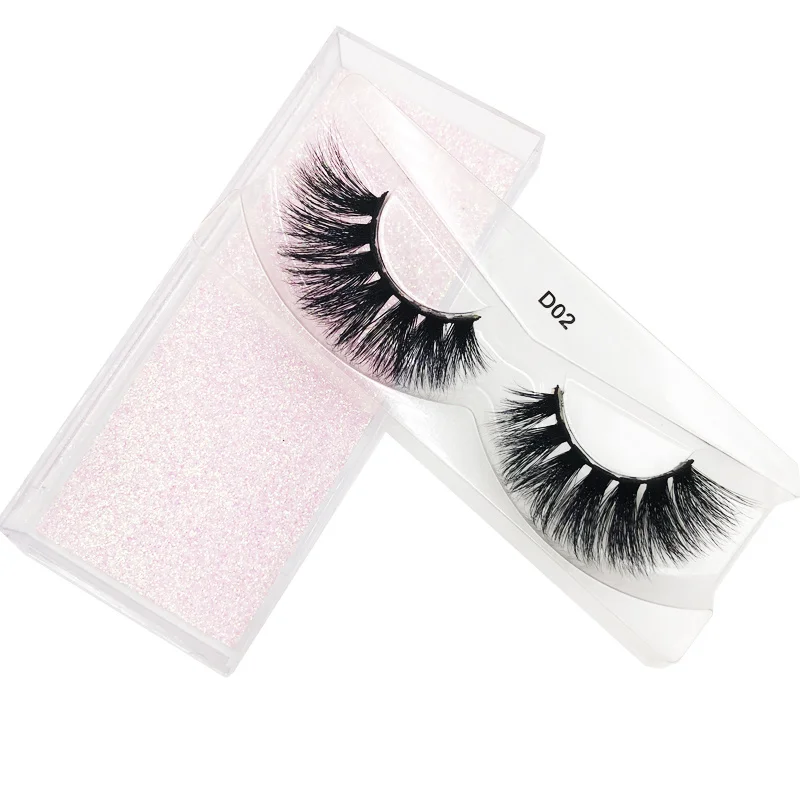 10 Pairs/Bags Ultra-light Strong and durable natural density cotton tape 100% real handmade Fake Eyelashes