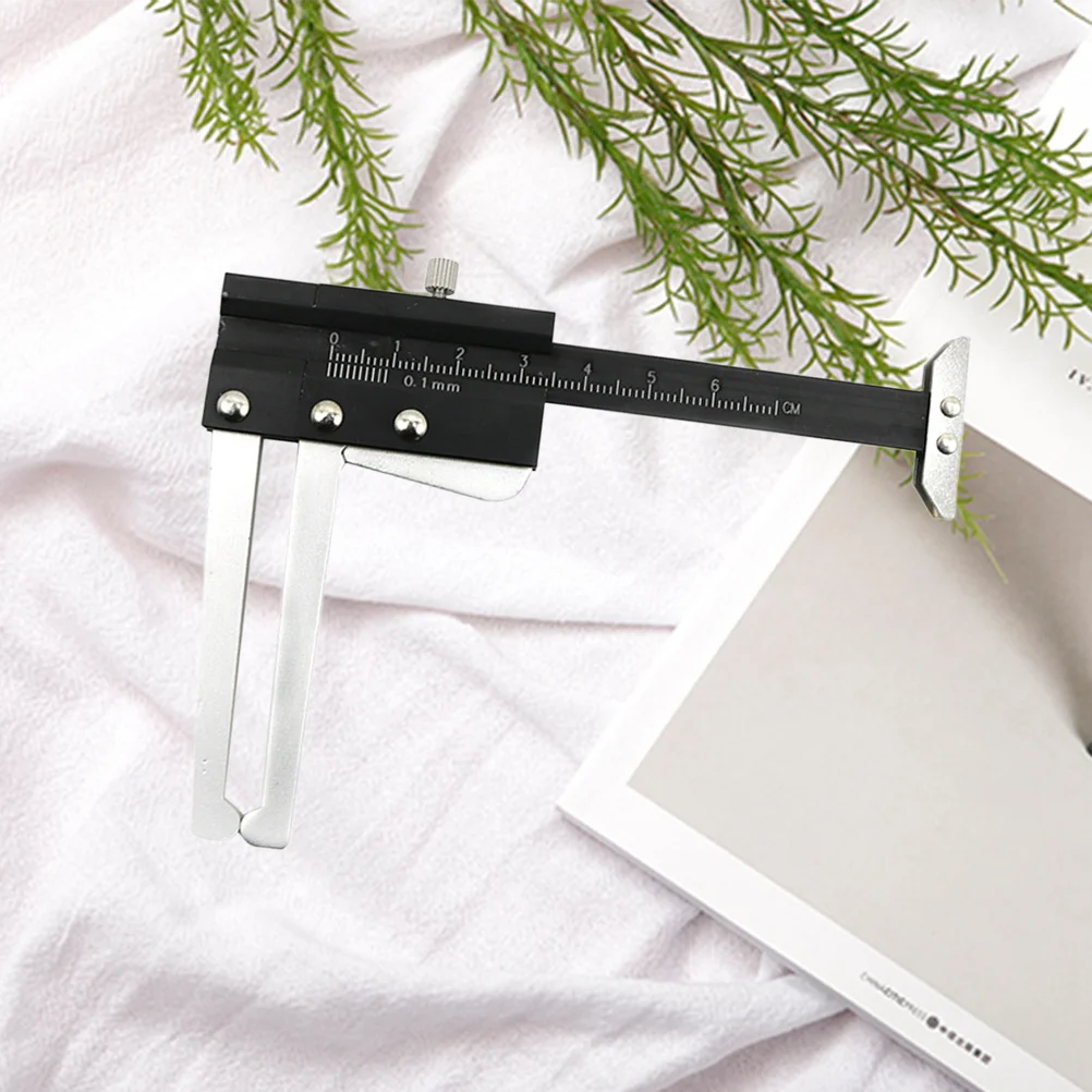 

1Pcs Professional Brake Pad Measuring Scale Heavy Duty Metal Gauge for Accurate Thickeness Check Essential Tool for Auto Repair