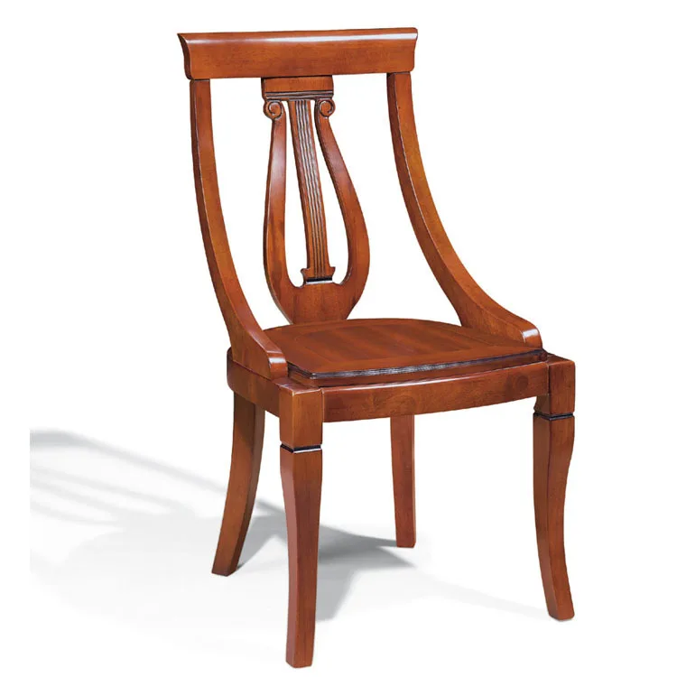 

HLZ European-style Dining Chair Solid Wood Chair Oak Simple Modern