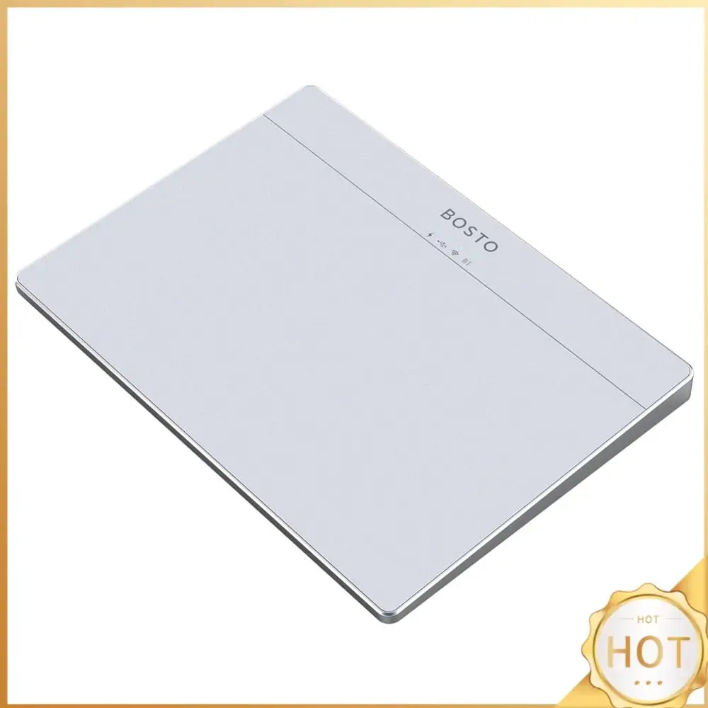

Bluetooth-Compatible Touchpad Multi-Gesture USB Touchpad Mouse Type-C Rechargeable Wired Precision Trackpad for Laptop iPad