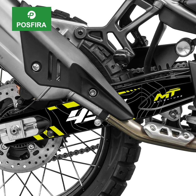 

POSFIRA Motorcycle Swingarm Sticker Vinyl Decal for CFMoto 450MT CF Moto 450 MT MT450 2025 2024 Swing Arm Decoration Accessories