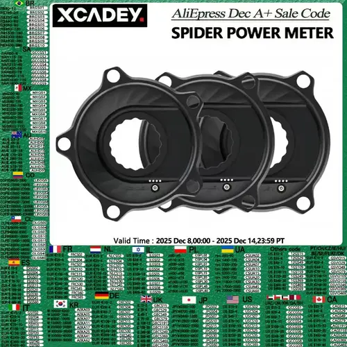 XCADEY XPOWER Spider medidor de potencia para bicicleta de carretera MTB para SRAM ROTOR RaceFce manivela plato 104BCD 110BCD
