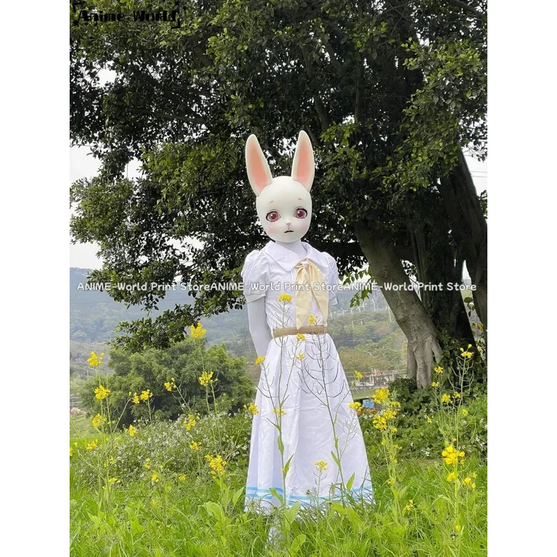 

Новинка 《Нестандартный размер》Унисекс Аниме Cos BEASTARS Хару Кролик Костюмы для косплея с короткими рукавами Наборы для Хэллоуина и Рождественской вечеринки Uf;5,c'8.m;0'