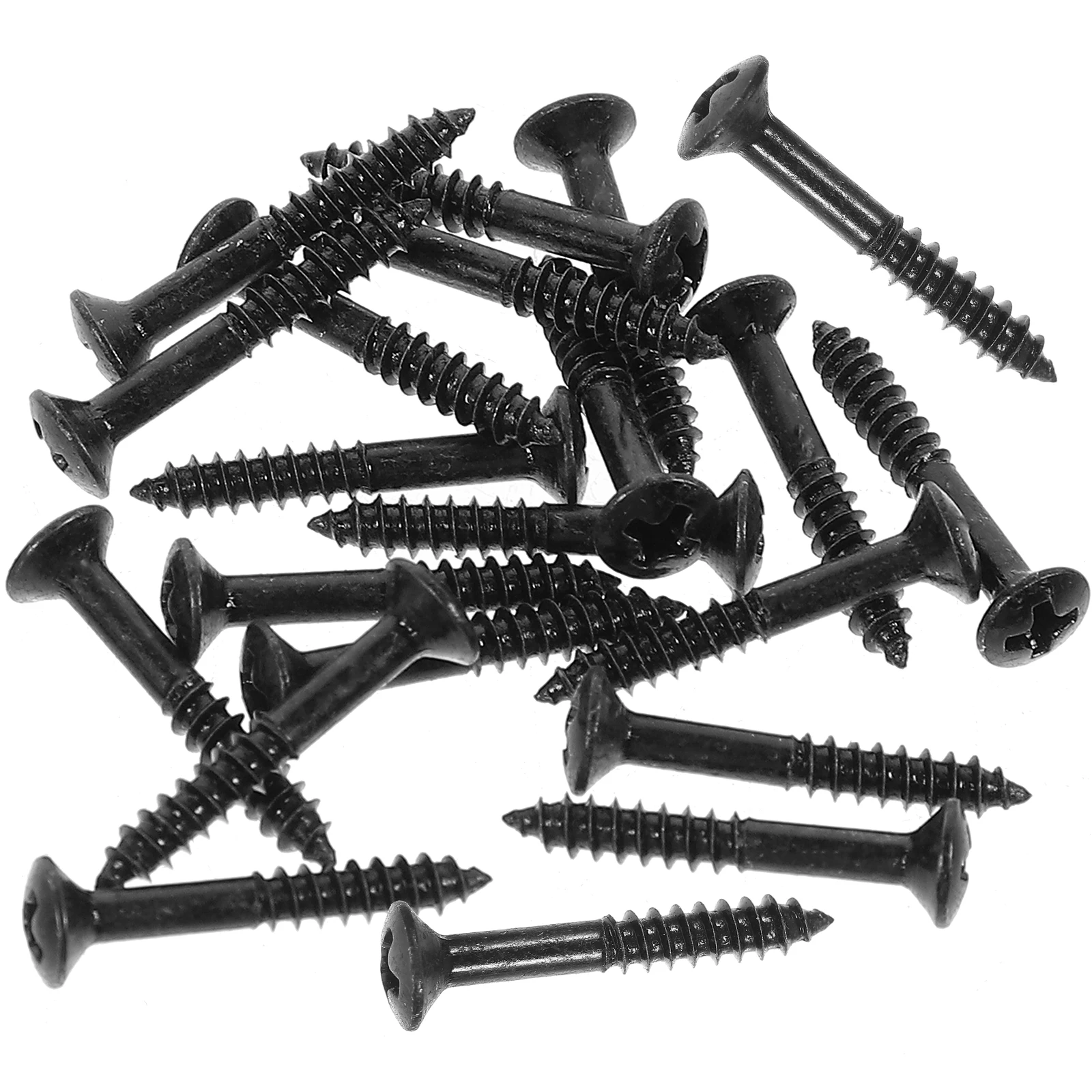

40 Pcs Pickup Screw Electric Guitar Parts Bass Guitars Mounting Screws