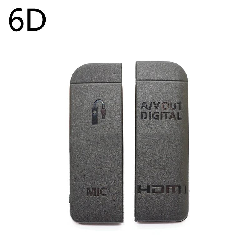 1set New USB/HDMI-compatible DC IN/VIDEO OUT Rubber Door Bottom Cover For Canon EOS 5D 6D 7D 5D3 600D 70D 400D 450D 550D Camera