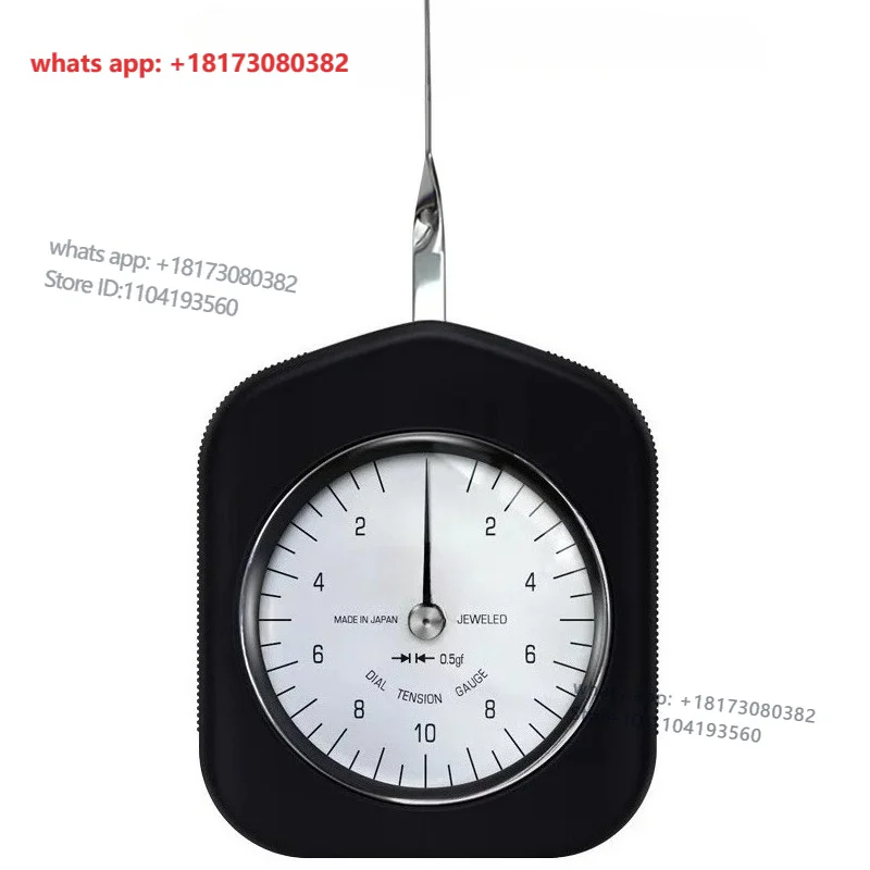 Tension meter DTN-10/30/50/100/300/500G dual needle transverse tension meter