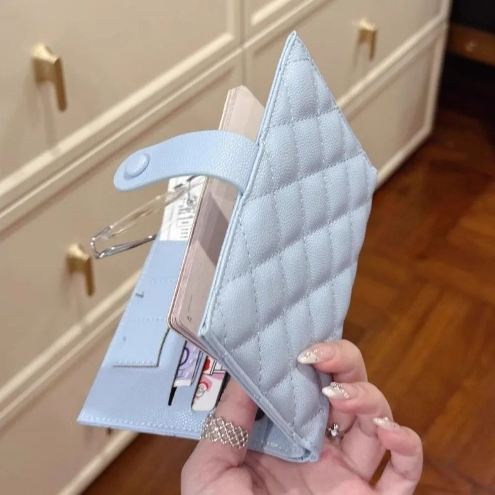 

Кожаный держатель для паспорта в клетку с ромбами, однотонный чехол для хранения карт в самолете, держатель для билетов, чехол для карт, зажим для паспорта для мужчин