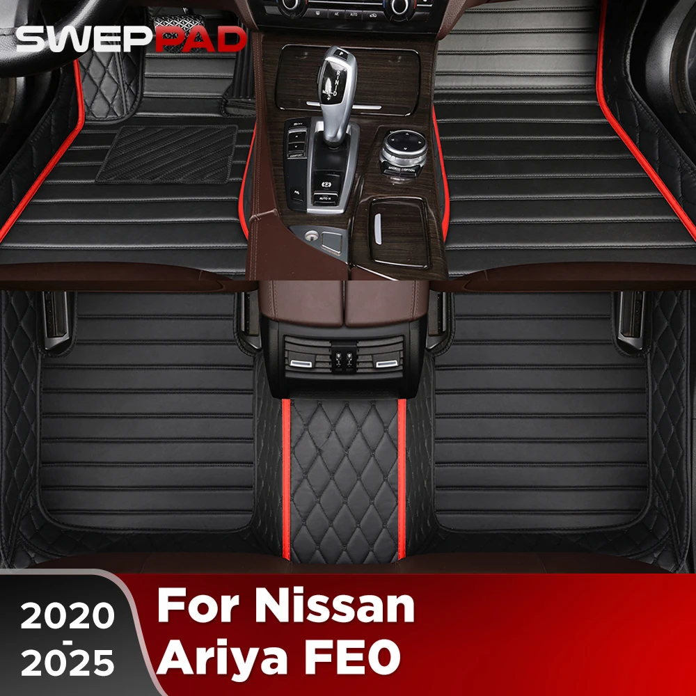 

For Nissan Ariya FE0 (5-Seat) 2020-2025 24 23 22 21 Car Floor Mats All Weather Carpet Cover Floor Liners Interior Protector