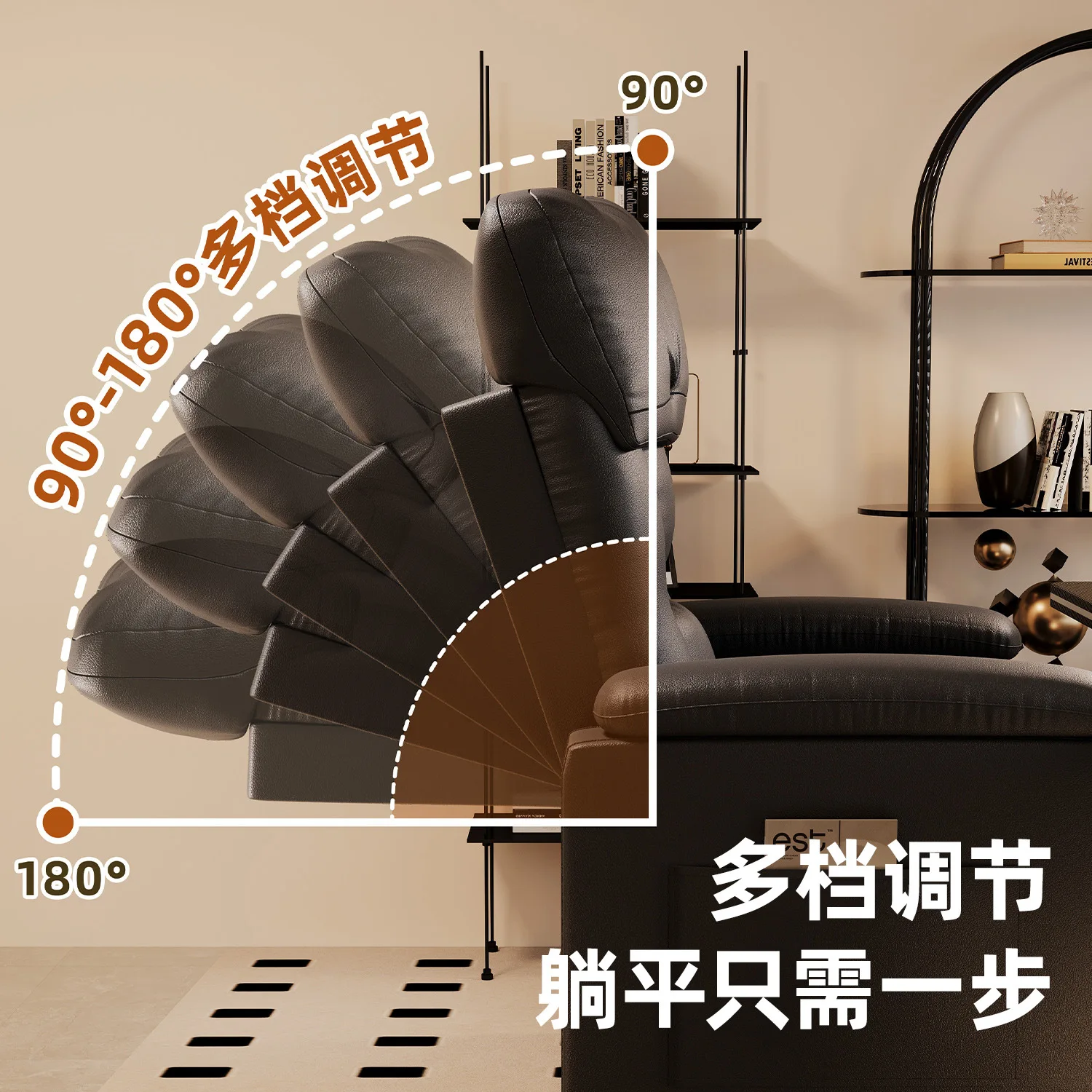 

Home comfortable sedentary lazy sofa e-sports chair office chair bedroom single sofa back seat
