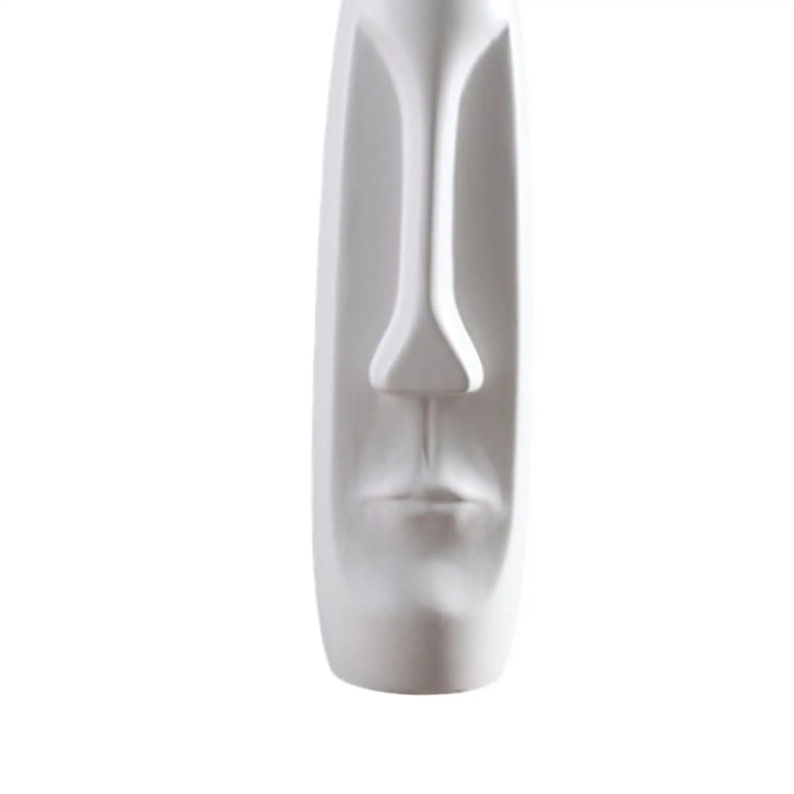 Abstract Human Face Ceramic Vase Modern Sculpture for Home Office Decorative