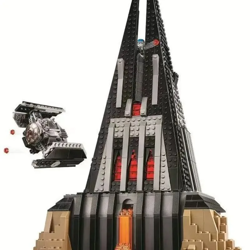 Nuevo en 2026, compatible con LEGO 75251 Star Wars, Castillo de la Muerte de Vader, juguete de bloques de construcción ensamblables 11425