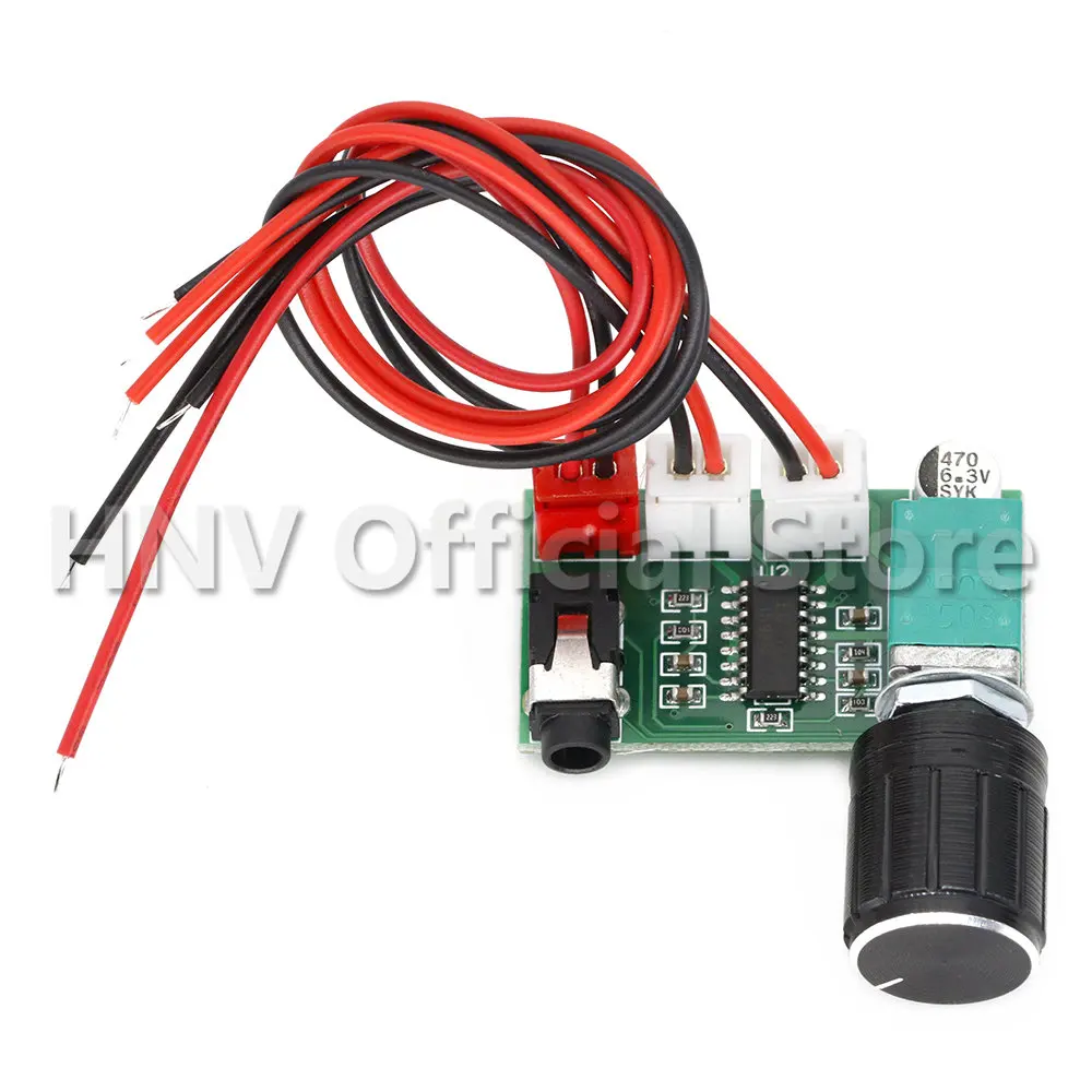 XH-A157 Digital Amplifier Board PAM8403 with Volume Knob Aux Input USB 5V Power Supply Dual 3W Output image 4