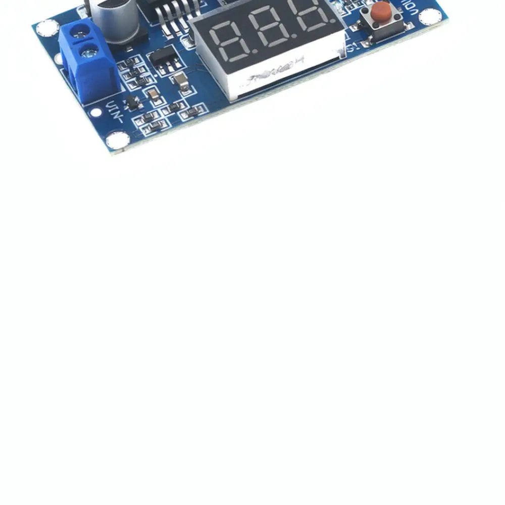 For For JIAQISHENG JOS DC DC Buck Converter LM2596 Module With LED Voltage Display Adjustable Power Supply Regulator