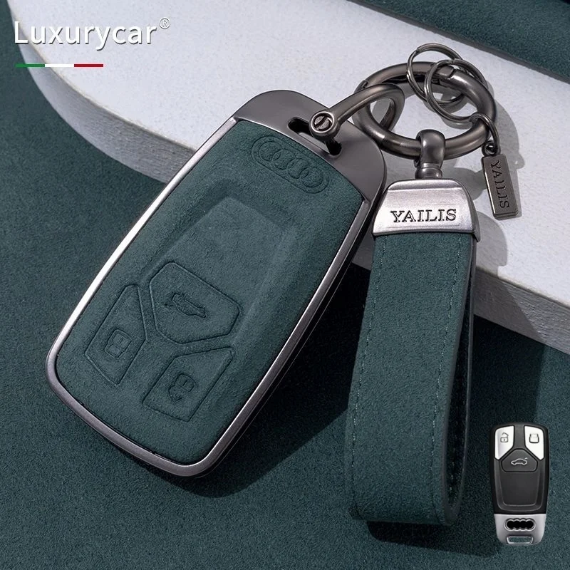 Suede Car Key Case …