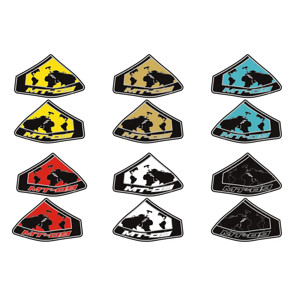 3D Gel Fuel Tank Protector Sticker Pad Front Side Decal For YAMAHA MT-09/SP 2021-2023 Motorbike Modification Parts 5
