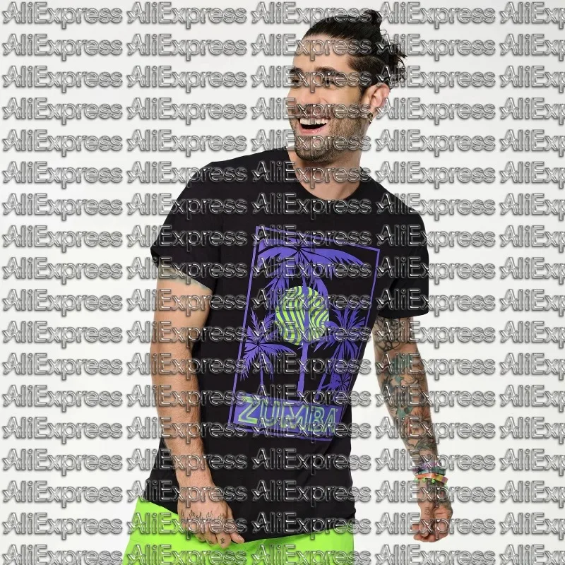 zw-nova-colecao-2026-roupas-esportivas-e-fitness-unissex-em-algodao-manga-curta-cores-preto-branco-e-verde-versao-solta