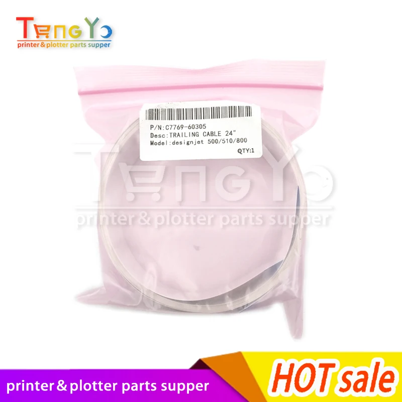 High quatily OEM Carriage assembly trailing cable kit 24-inch A1 for HP500/500PS/800/510/815/820 C7769-60305 Plotter parts