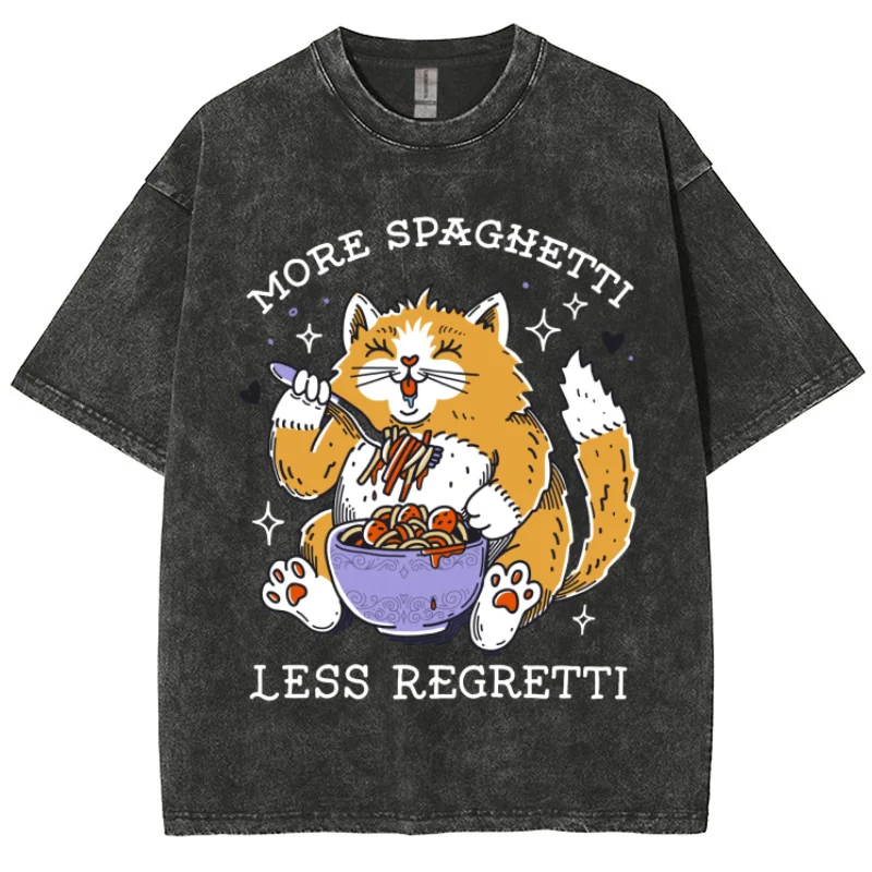 女性用半袖Tシャツ,色あせた綿のトップス,y2kファッション,クリエイティブなプリントパターン,新しい2022