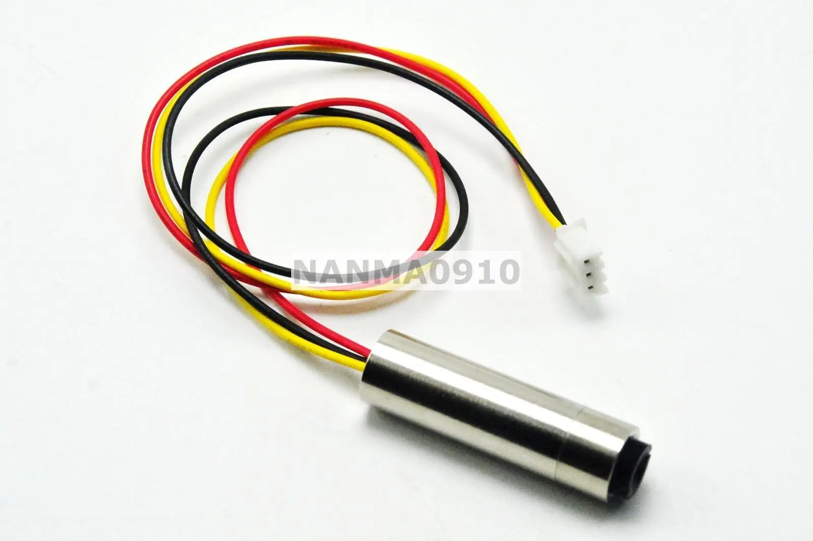 Dot/Line/Cross Adjustable 650nm 5mw Red Laser Module w/ TTL 0-15khz & Heatsink