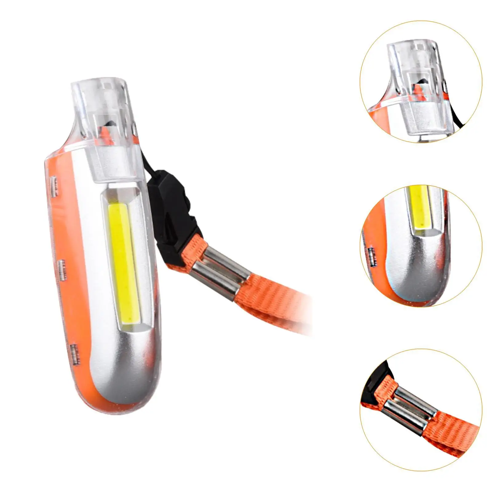 LED Whistle Light Warning Whistle for Hiking Outdoor Activities Camping