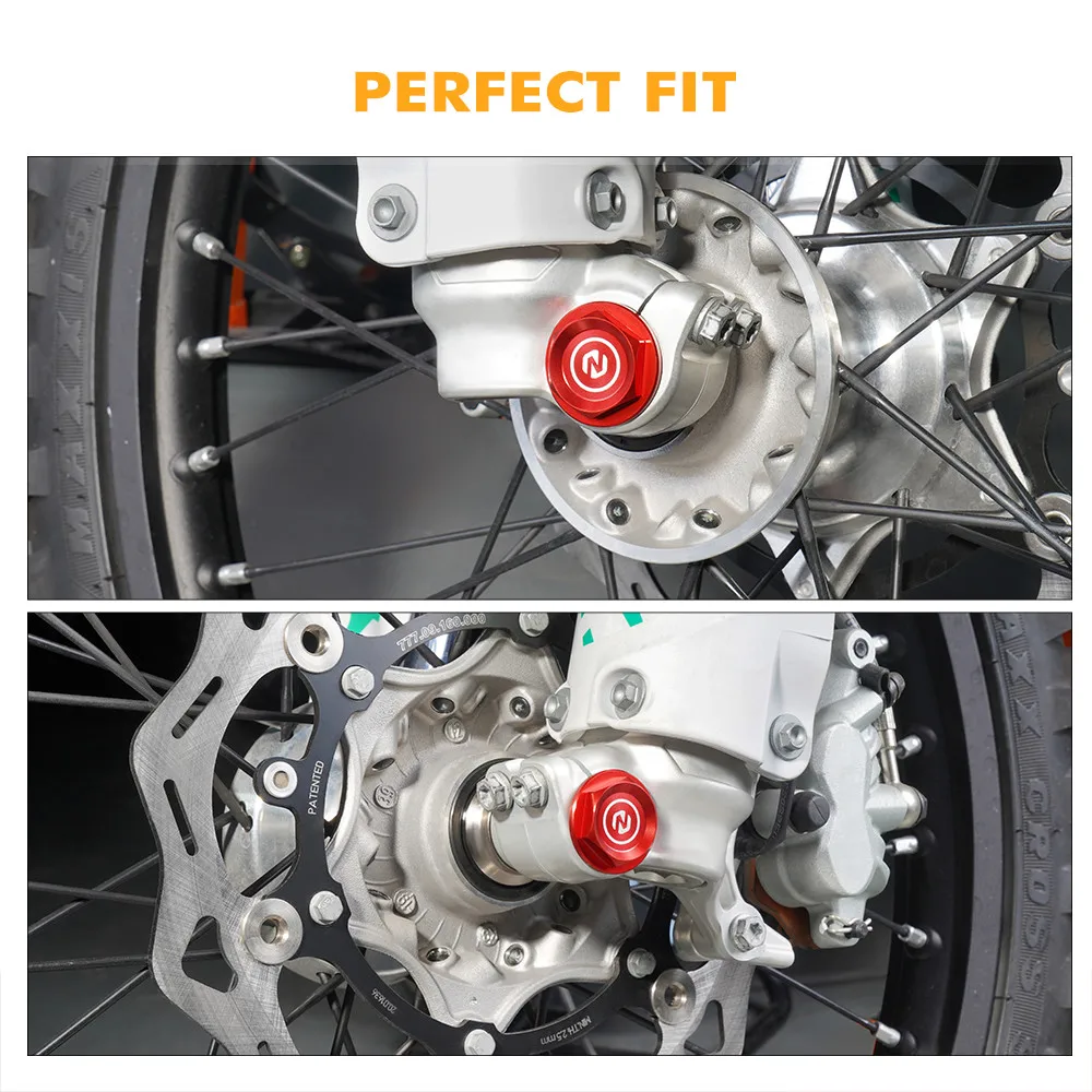 NICECNC لـ Beta RR300 RR250 RR125 RR200 2013- 2024 RR350 RR450 RR480 RR498 2012-2024 RR-S 350 390 430 2021-2024 صواميل المحور الأمامي