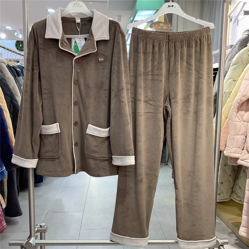 conjunto-de-ropa-de-dormir-para-hombre-estilo-casual-y-elegante-para-estudiantes-manga-larga-terciopelo-de-doble-cara-calido-de-felpa-coral
