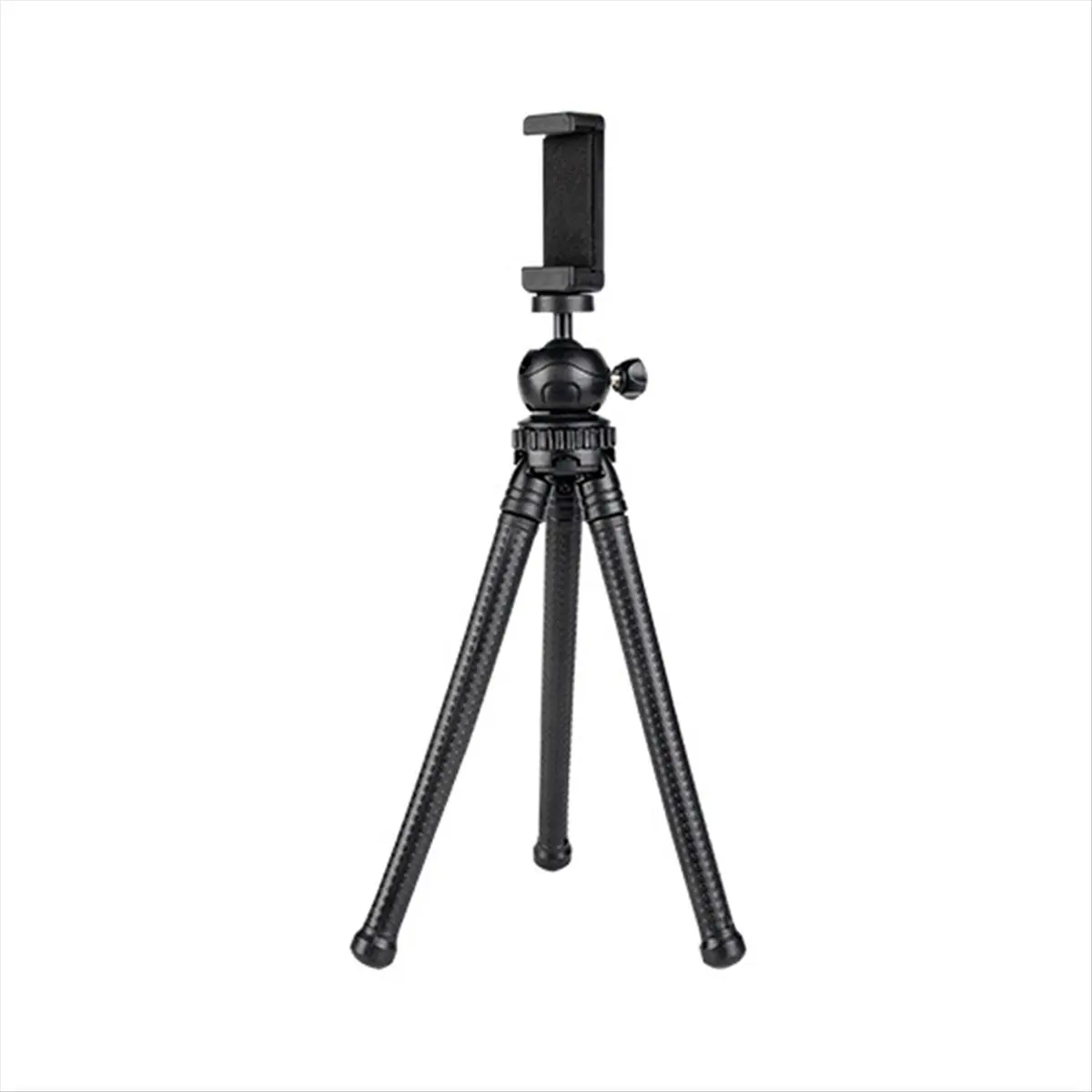 【ELEVATE LIFE】Flexible Multifunctional Tripod Stand Versatile and Mini Tripod for DSLR, -40, -05 Black