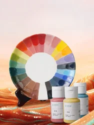 24 Color Medium Temperature Fired Ceramic Underglaze Color Pigments Student Children's Ceramics Hand-painted Color Glaze