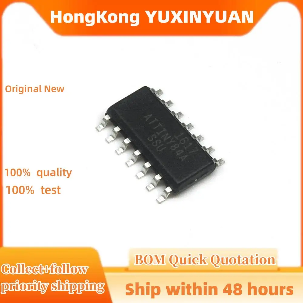 

5PCS/LOT ATTINY84A-SSU ATTINY84A ATTINY84 SOP-14