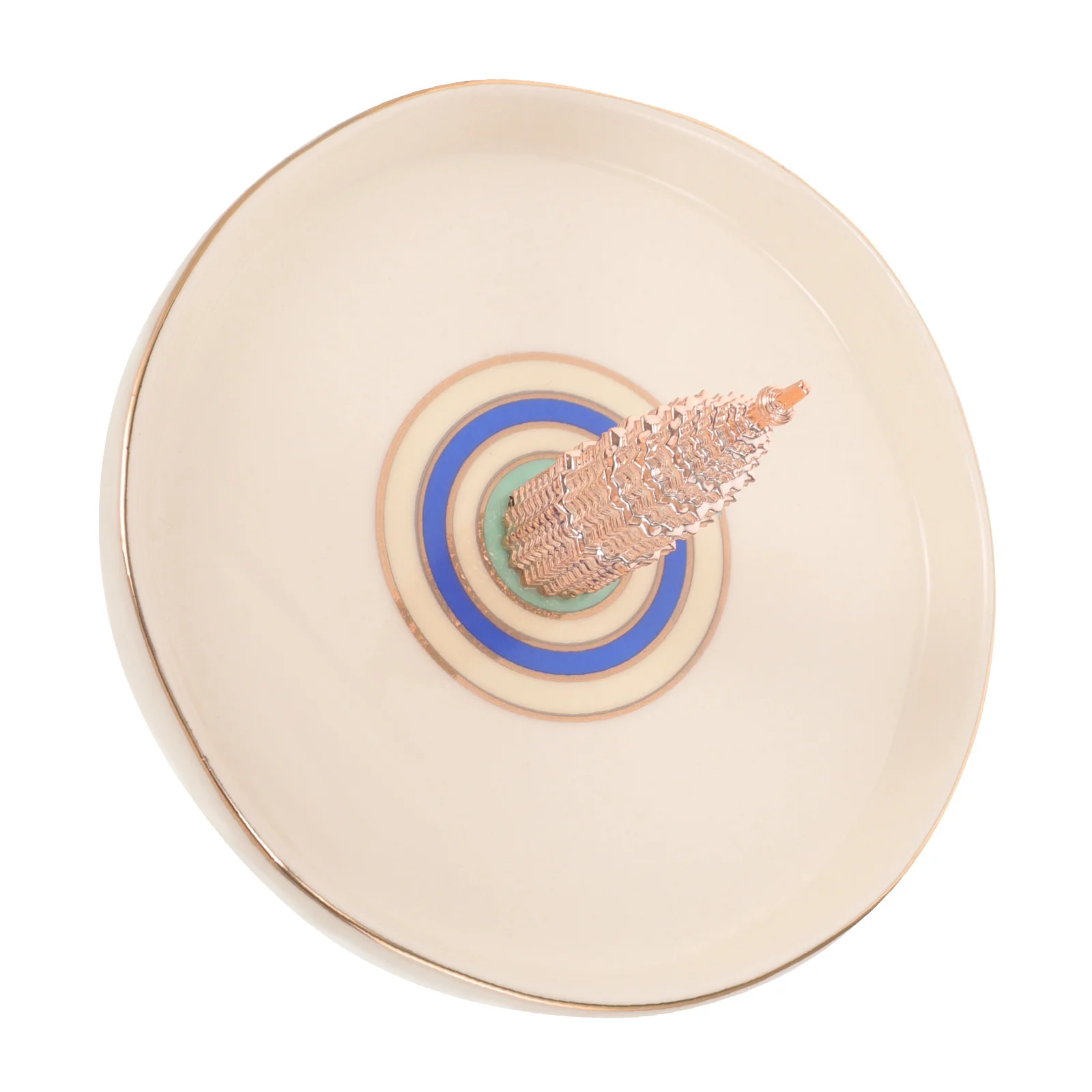 Ceramic Jewelry Dish Trays for Display Trinket Holder Organizer Necklace Jewellery Plate