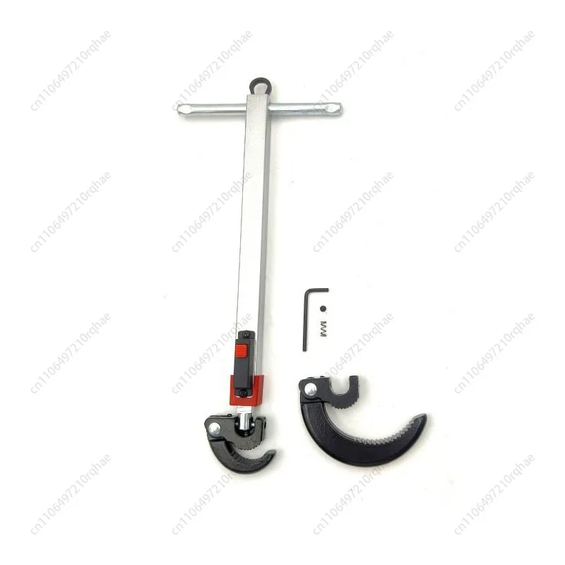 

Telescoping Basin Wrench Adjustable 3/8In To 1-1/4In Jaw Capacity,Sink Wrench for Tub Drain Plumber Wrenches Tool