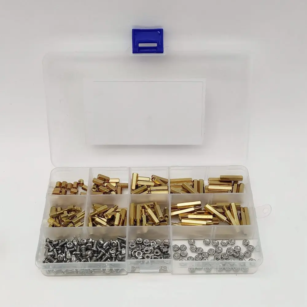 M3 Brass Standoff Pillars Male Female Threaded Hex Spacers For Circuit Board Mounting Industrial Fastener Hardware Kit