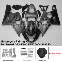 For SUZUKI GSXR 600 750 04-05 K4 K5 Fairing R/Z S4GA21 Motorcycle Set Body Kit decoration Plastic Guard Plate Accessories Shell