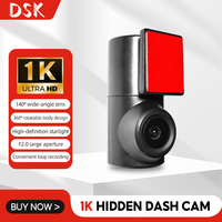 360° Rotatable HD Hidden Type Car Dash Cam Car Camera Recorder Night Vision Car DVR Driving Recorder