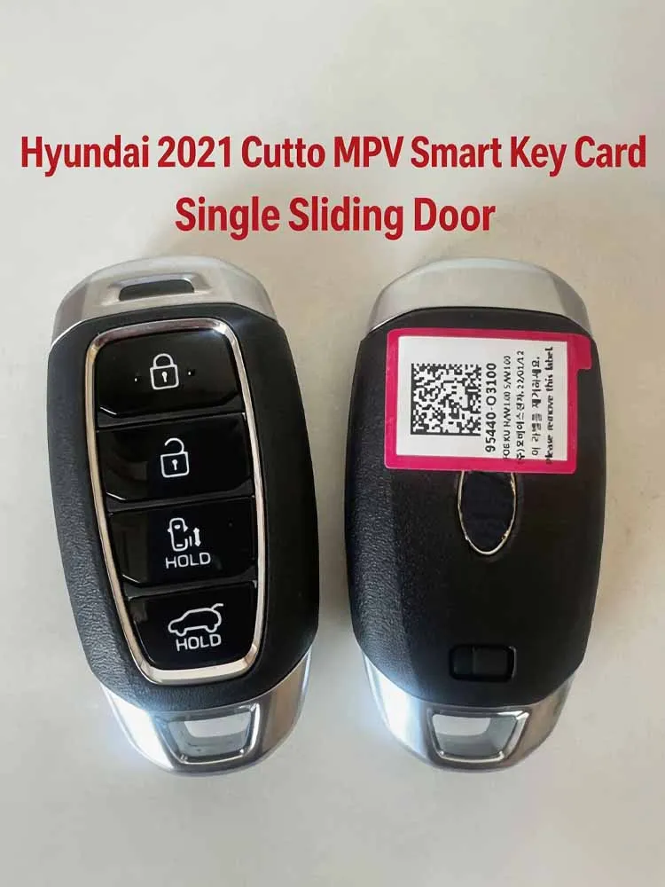 For Hyundai Custo Custin MPV Original-Style Smart Remote Key 433MHz Built-in 6A Chip Part Number:95440‑03200 95440‑03100